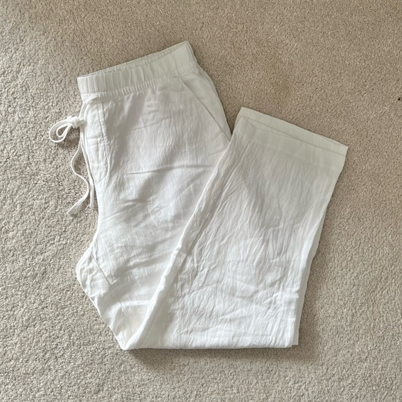 H&M white linen pants - Picture 2 of 3